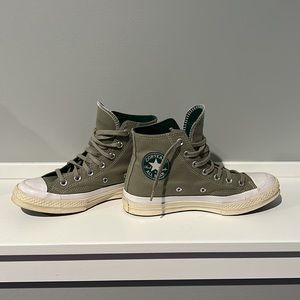 High Top green Converse